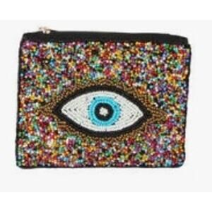Beaded Coin Purse | Evil Eye